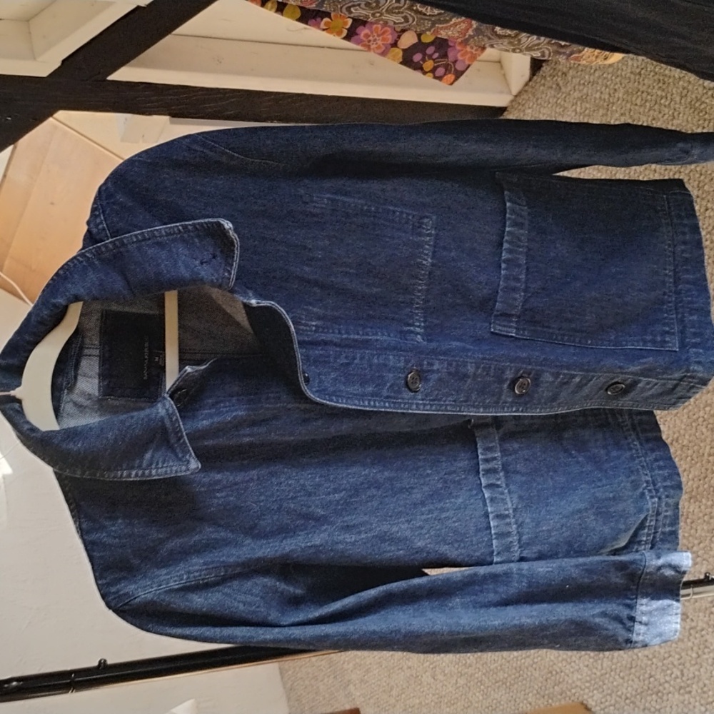 Banana Republic Blue Denim Jacket Medium